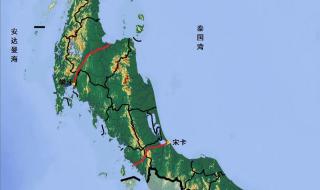 泰国克拉运河地图 泰国克拉运河地图